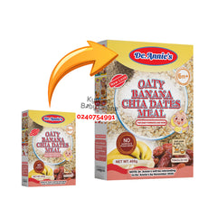 Load image into Gallery viewer, Oaty Banana Chia Dates Meal (Dr Annie's) 6m+ 400g