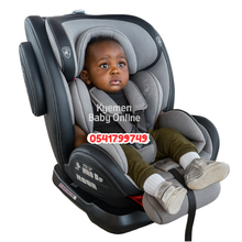 Load image into Gallery viewer, Baby Car Seat (Kidilo 360° Rotation KBH308 Pro) Light Grey - Kyemen Baby Online
