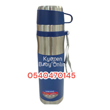 Load image into Gallery viewer, Vacuum Flask (Unbreakable Sling Flask With Cup) 500ml - Kyemen Baby Online