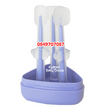 Load image into Gallery viewer, Baby Silicone Toothbrush Set (Dr Annie’s) 3pcs - Kyemen Baby Online