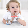 Load image into Gallery viewer, Anti-Nail Biting / Hand Sucking Gloves With Silicone Finger Covers  (Mambo baby) - Kyemen Baby Online