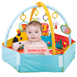 Load image into Gallery viewer, Konig Kids 2 in 1 Baby Play Gym & Play Mat (1100037) - Kyemen Baby Online
