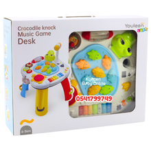 Load image into Gallery viewer, Baby Toy (Play Table And Crocodile Knock Music Game Desk) 80018 - Kyemen Baby Online