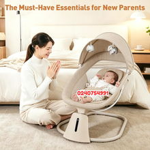 Load image into Gallery viewer, 3 In 1 Baby Swing (Mastela Aura Deluxe Swing And Bassinet)