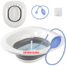 Load image into Gallery viewer, Foldable Sitz Bath With Splasher Tube - Kyemen Baby Online