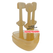 Load image into Gallery viewer, Baby Silicone Toothbrush Set (Dr Annie’s) 3pcs - Kyemen Baby Online
