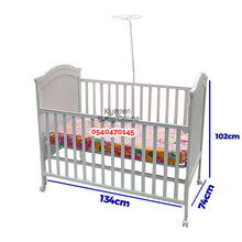 Load image into Gallery viewer, Baby Wooden Cot / Baby Bed / Baby Crib (WBB948) - Kyemen Baby Online