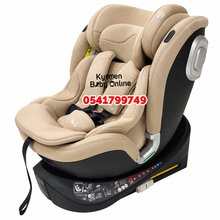 Load image into Gallery viewer, Baby Car Seat (Kidilo 360° Rotation KBH609) Khaki