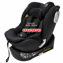 Load image into Gallery viewer, Baby Car Seat (Kidilo 360° Rotation KBH609) Black