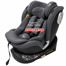 Load image into Gallery viewer, Baby Car Seat (Kidilo 360° Rotation KBH609) Grey
