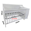 Load image into Gallery viewer, Baby Wooden Cot With Drawer (D08) Baby Bed