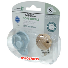 Load image into Gallery viewer, Baby Pacifier With Clip(Soft Nipple)
