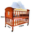 Load image into Gallery viewer, 2 In 1 Baby Wooden Cot With Drawer (612) Baby Bed / Baby Crib - Kyemen Baby Online