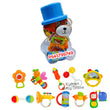 Load image into Gallery viewer, Baby Toy (Little Angel Rattle Set 10pcs) 6510 - Kyemen Baby Online