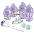 Load image into Gallery viewer, Tommee Tippee Advanced Anti-Colic Bottle Set With Heat Sensor (4 In 1) Closer To Nature - Kyemen Baby Online