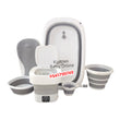 Load image into Gallery viewer, Baby Foldable Bath Tub Set With Mini Washing Machine - Kyemen Baby Online