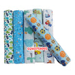 Load image into Gallery viewer, 6 In 1 Coloured Cot Sheet / Receiving Blanket (Kiddy Care) - Kyemen Baby Online