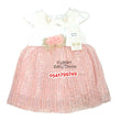 Load image into Gallery viewer, Baby Girl Dress With Pants (DK House) Peach - Kyemen Baby Online