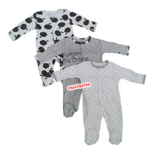 Load image into Gallery viewer, Baby Sleep Suit / Sleep Wear / Overall (Mamas And Papas 3pcs) 0-3m - Kyemen Baby Online