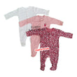 Load image into Gallery viewer, Baby Sleep Suit / Sleep Wear / Overall (Mamas And Papas Female 3pcs) 0-3 Months. - Kyemen Baby Online