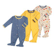 Load image into Gallery viewer, Baby Sleep Suit / Sleep Wear / Overall (Mamas And Papas Male 3Pcs)  0-3 Months. - Kyemen Baby Online