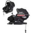 Load image into Gallery viewer, Baby Car Seat Carrier With Base (Kidilo KBH602) Black - Kyemen Baby Online