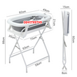 Load image into Gallery viewer, Baby Foldable Bath Tub Set With Stand - Kyemen Baby Online