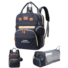 Load image into Gallery viewer, Diaper Bag And Bed (Backpack Sunshine With Design) - Kyemen Baby Online