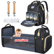 Load image into Gallery viewer, Diaper Bag And Bed (Backpack Sunshine) - Kyemen Baby Online