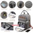 Load image into Gallery viewer, Diaper Bag And Bed (Backpack Sunshine With Design) - Kyemen Baby Online
