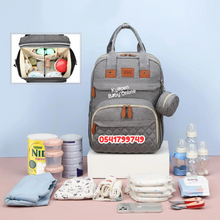 Load image into Gallery viewer, Diaper Bag And Bed (Backpack Sunshine With Design) - Kyemen Baby Online