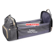 Load image into Gallery viewer, Diaper Bag And Bed (Backpack Sunshine) - Kyemen Baby Online