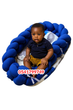 Load image into Gallery viewer, Baby Bed (Baby Lounger / Portable Infant Co Sleeper Bassinet With Spiral Bumper / Baby Nest) - Kyemen Baby Online