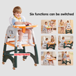 Load image into Gallery viewer, Baby High Chair (2 In 1 Multi-Functional High Chair / Convertible Baby High Chair / Dining High Chair) 7-1 - Kyemen Baby Online