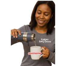 Load image into Gallery viewer, Vacuum Flask (Unbreakable Sling Flask With Cup) 1000ml - Kyemen Baby Online