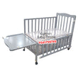 Load image into Gallery viewer, 2 In 1 Baby Wooden Cot With Drawer Grey (AY 659) Baby Bed / Baby Crib - Kyemen Baby Online