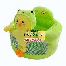 Load image into Gallery viewer, Baby Sitting Trainer / Sitting Sofa / Sit Up Pillow (Animals) Soft Base