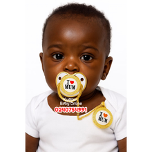 Load image into Gallery viewer, Baby Pacifier With Clips (Blings) - Kyemen Baby Online