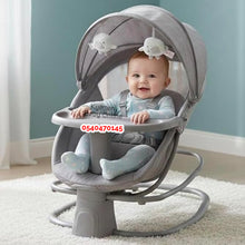 Load image into Gallery viewer, 4 In 1 Baby Swing (Mastela Electrical Deluxe Multi-Functional Bassinet)
