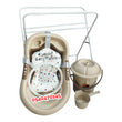 Load image into Gallery viewer, Baby Standing Bath Set With Metal Stand And Cushion Bather - Kyemen Baby Online