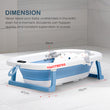 Load image into Gallery viewer, Baby Foldable Bath Tub With Thermometer - Kyemen Baby Online