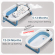 Load image into Gallery viewer, Baby Foldable Bath Tub With Thermometer - Kyemen Baby Online