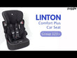 Load and play video in Gallery viewer, Car Seat (Puggle Linton Comfort Plus Luxe)
