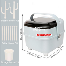 Load image into Gallery viewer, Bottle Rack (Baby Storage Box With Manual Breast Pump) Tenbabe - Kyemen Baby Online