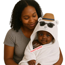 Load image into Gallery viewer, Hooded Towel (Hudson Baby) - Kyemen Baby Online