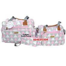 Load image into Gallery viewer, Diaper Bag (Deellt 3 in 1) Triangle - Kyemen Baby Online