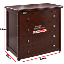 Load image into Gallery viewer, Baby Wooden Drawer / Wardrobe (Baby Stepz)