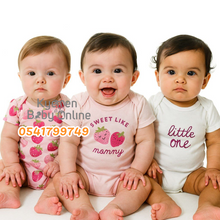 Load image into Gallery viewer, Baby Bodysuit (3Pcs) Sweet Mommy (3-6M) - Kyemen Baby Online