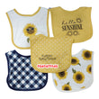 Load image into Gallery viewer, Baby Bib 5pcs(Little Treasure) Sun Flower - Kyemen Baby Online