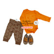 Load image into Gallery viewer, Baby Boy BodySuit With Pants and Shoe (Eplay)Orange - Kyemen Baby Online